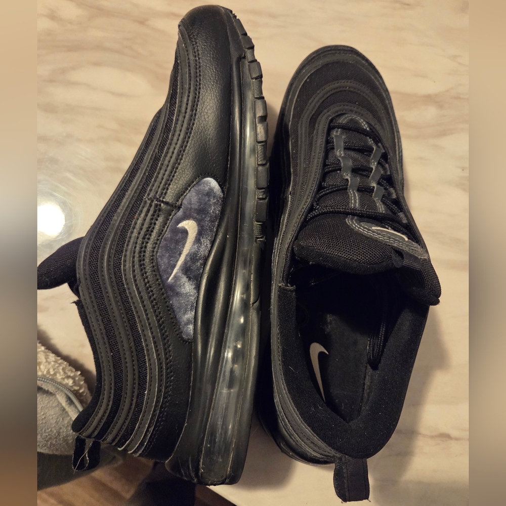 Airmax 97s Tripple Black Mens 14 - Picture 11 of 16